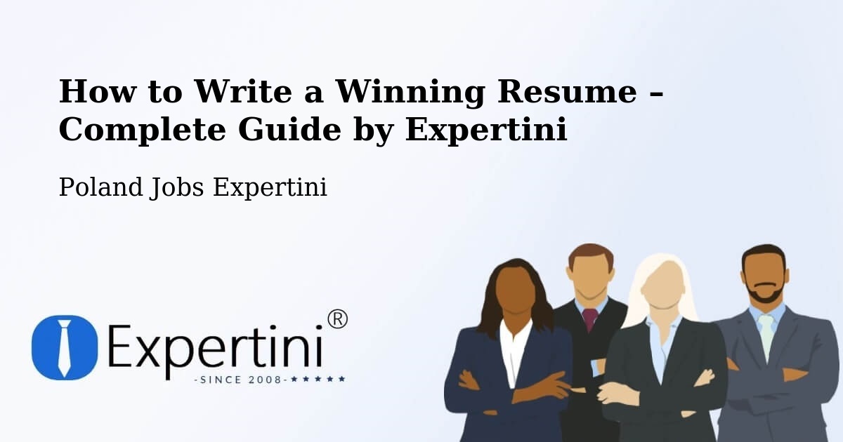 Resume Writing Guide for Job Seekers – Hel - Hel, Poland Jobs Expertini